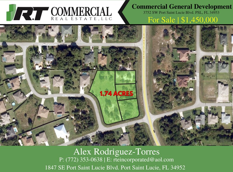 More Photos Of 3752 SW Port St Lucie Blvd, Port Saint Lucie Land For Sale