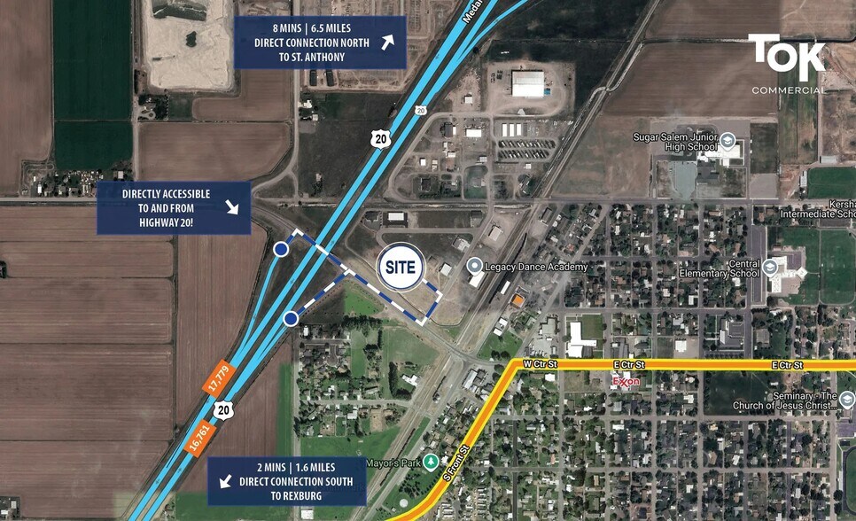 More Photos Of 371-391 Business Loop, Sugar City Flex For Lease