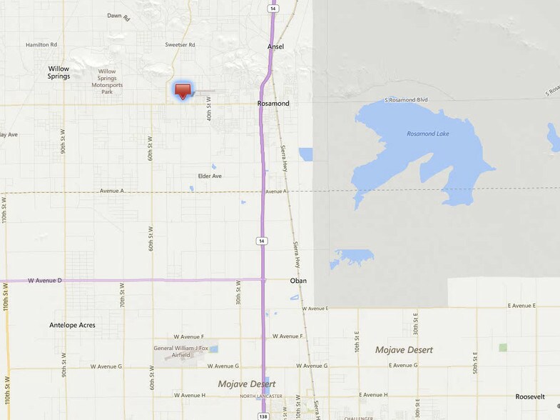 More Photos Of 50th St West & Rosamond Blvd, Rosamond Land For Sale