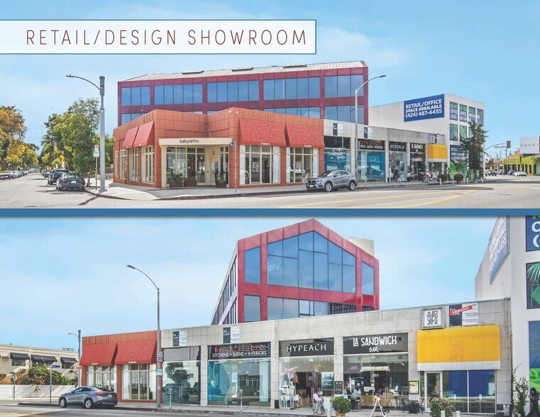 More Photos Of 8360 Melrose Ave, Los Angeles Storefront Retail Office For Sale