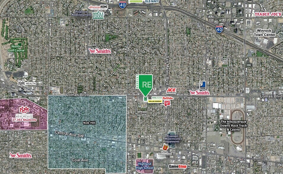 More Photos Of 4800 Lomas Blvd NE, Albuquerque Freestanding For Sale