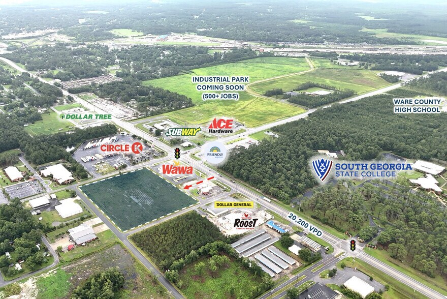 More Photos Of South Georgia Pky, Waycross Land For Lease