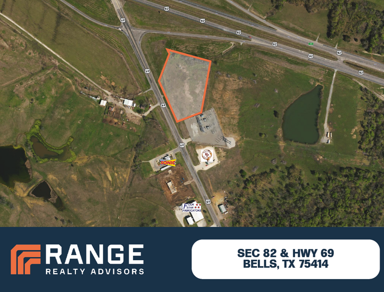 Primary Photo Of Hwy 82 & Hwy 69, Bells Land For Sale