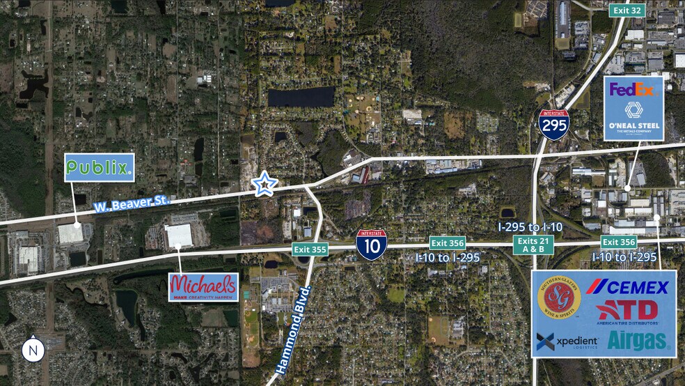 More Photos Of 8647 W Beaver St, Jacksonville Land For Lease