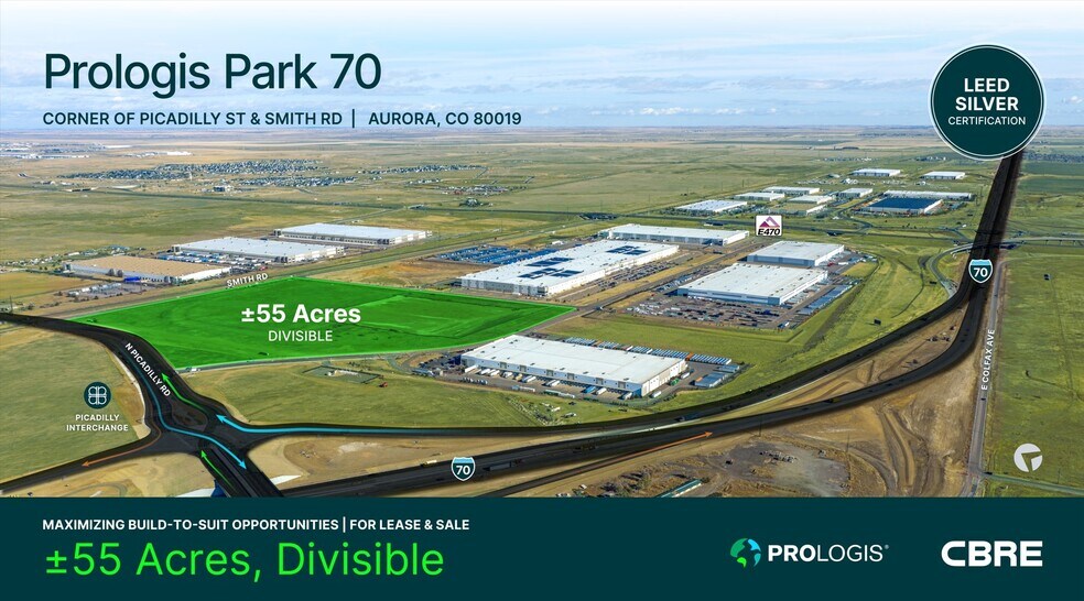 Primary Photo Of TBD I-70 & Piccadilly, Aurora Land For Lease