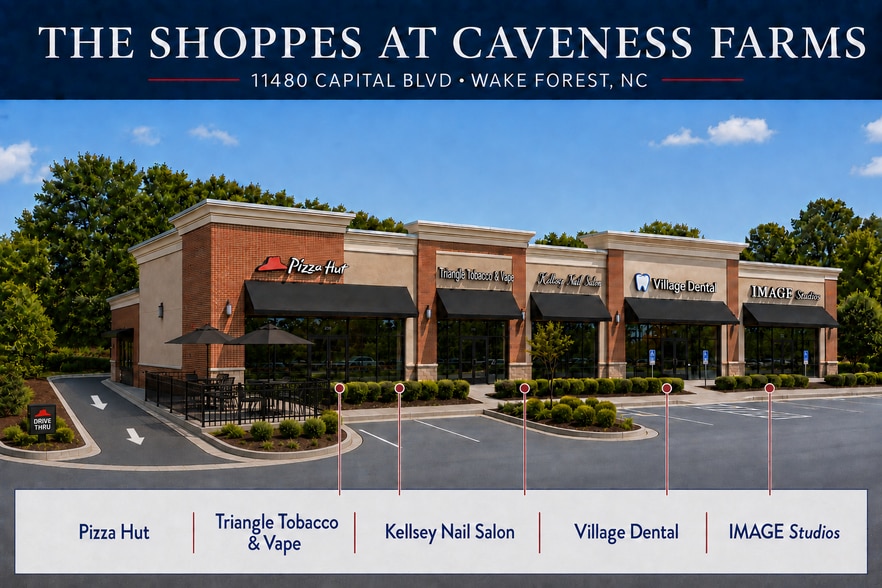 Primary Photo Of 11480 Capital Blvd, Wake Forest Storefront For Sale