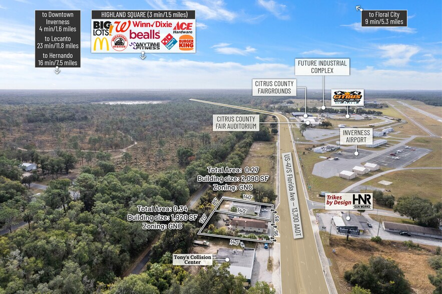 More Photos Of 3287 S Florida Ave, Inverness Office For Sale