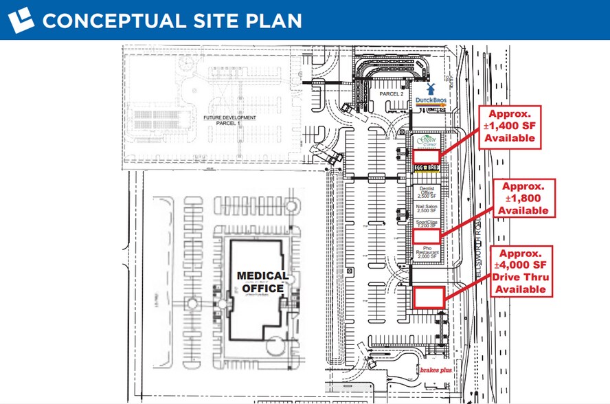 More Photos Of 3452 S Ellsworth Rd, Mesa General Retail For Lease