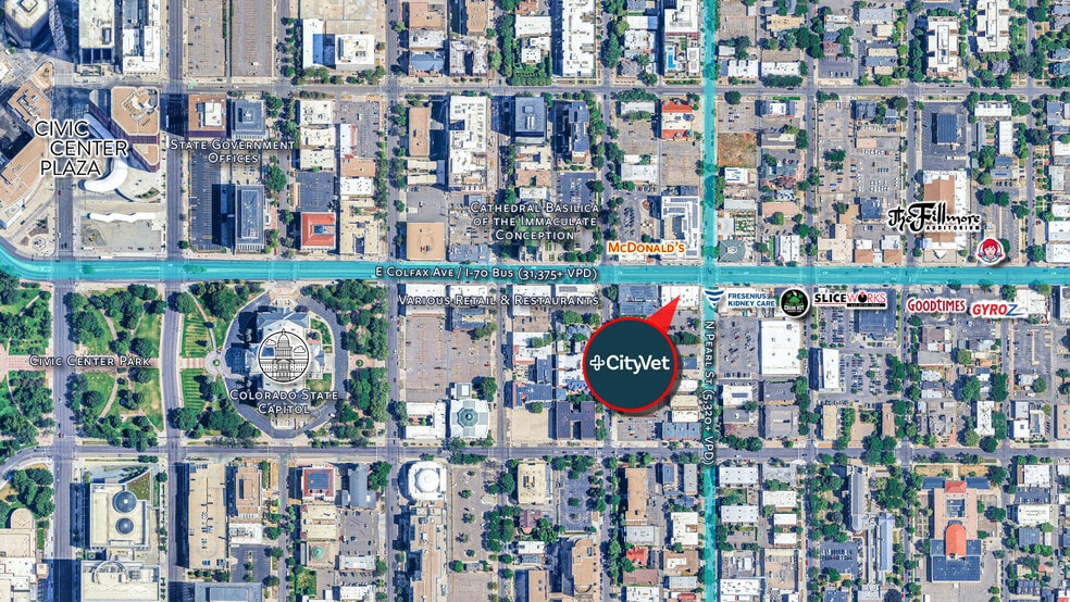 More Photos Of 520 E Colfax Ave, Denver Storefront Retail Office For Sale