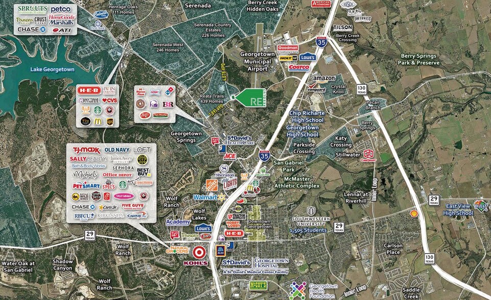 More Photos Of NEQ of Lakeway & Northwest Blvd, Georgetown Unknown For Lease