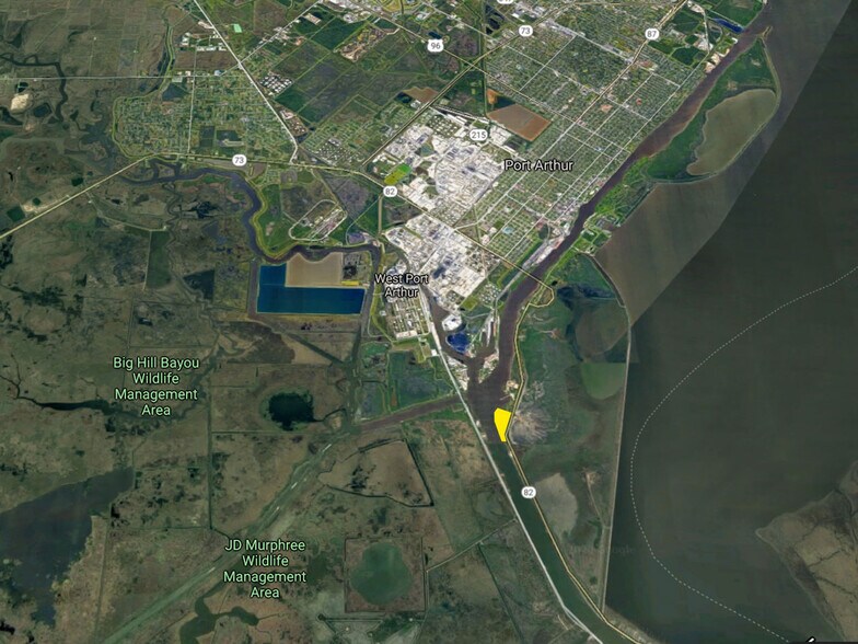 More Photos Of Highway 82 & Sabine Ship Channel, Port Arthur Land For Sale