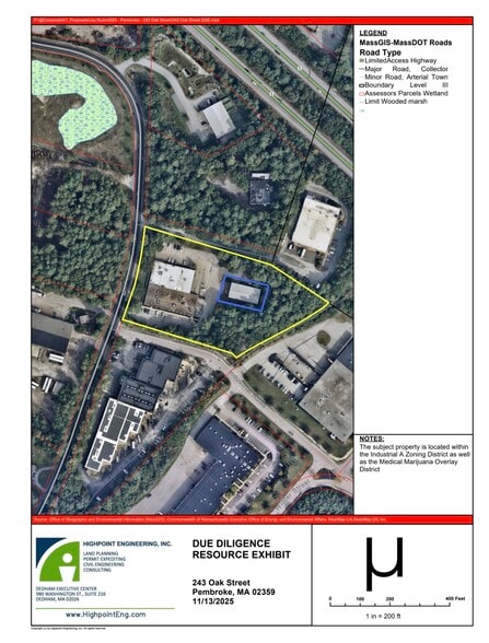 More Photos Of 243R Oak St, Pembroke Industrial For Lease