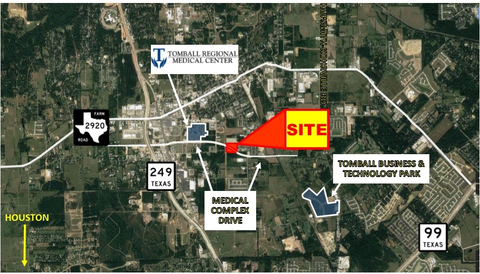 Primary Photo Of Medical Complex Dr, Tomball Land For Sale