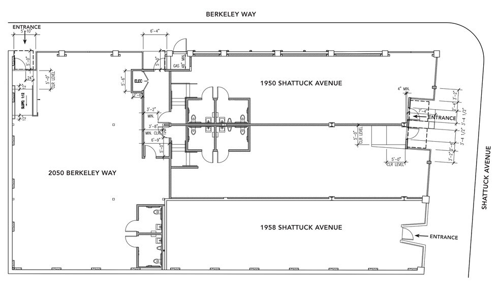 More Photos Of 2050 Berkeley Way, Berkeley Freestanding For Lease