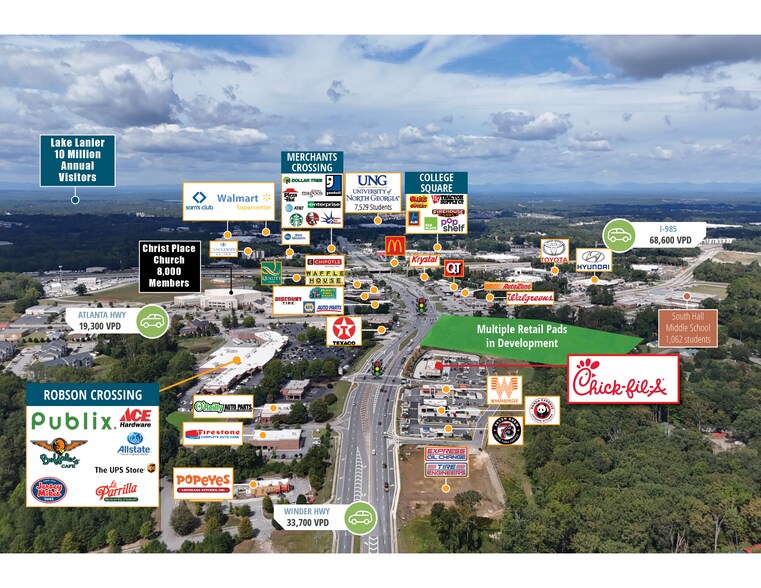 More Photos Of 3437 Winder Hwy, Flowery Branch Fast Food For Sale