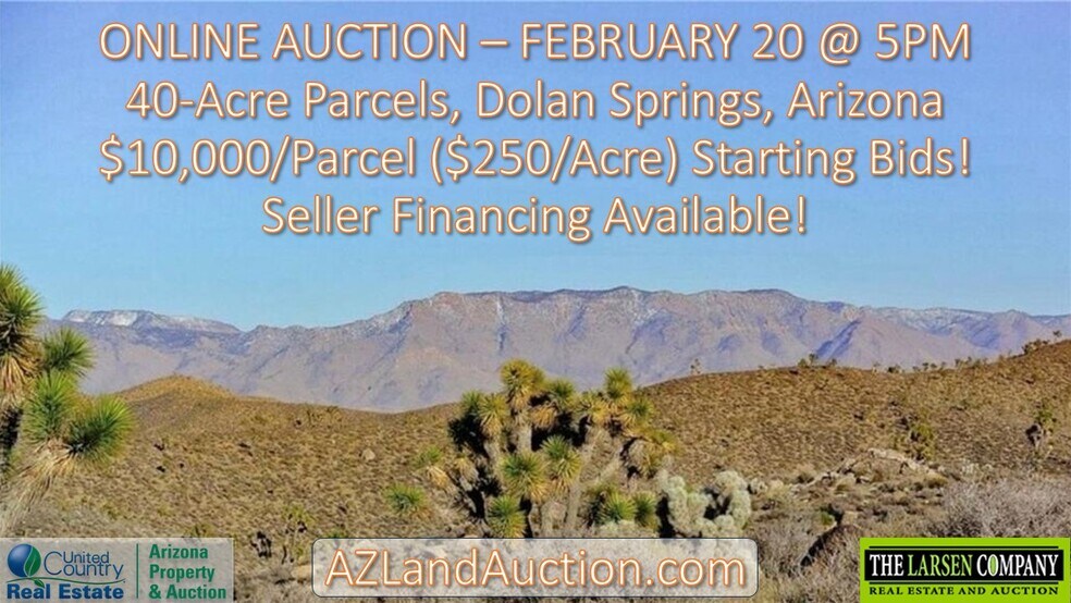 Primary Photo Of XXXXX W 15th Street, Dolan Springs Land For Sale