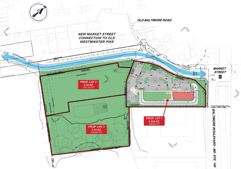 Primary Photo Of Route 140 & Old Baltimore Rd, Westminster Land For Lease