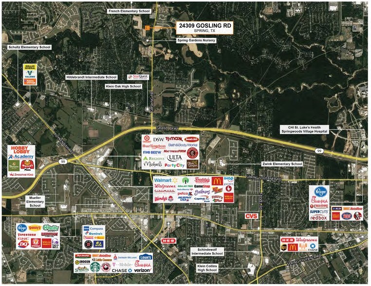 More Photos Of 24309 Gosling Rd, Spring Unknown For Lease