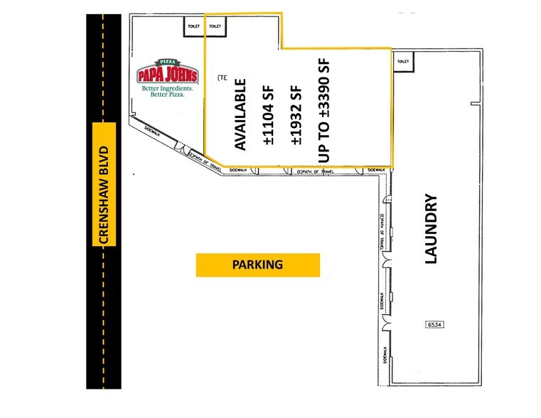 More Photos Of 6520-6534 Crenshaw Blvd, Los Angeles General Retail For Lease