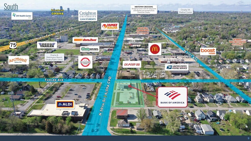 More Photos Of 4702 N 30th St, Omaha Bank For Sale