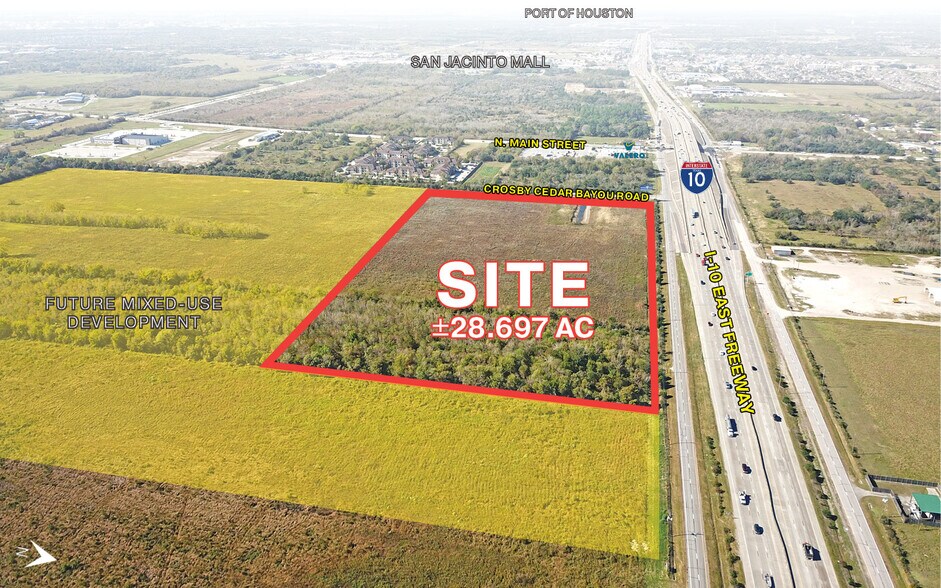 Primary Photo Of 0 East Freeway, Baytown Land For Sale