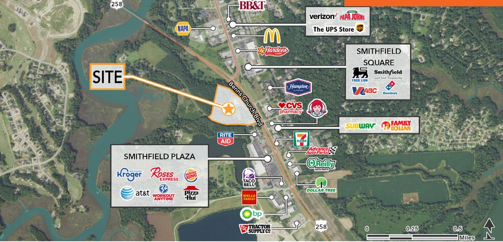 Primary Photo Of 18403 Cypress Crossing, Smithfield Land For Lease