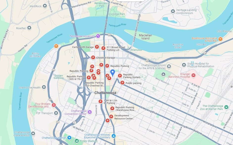 More Photos Of 111 E 7th St, Chattanooga Storefront Retail Office For Lease