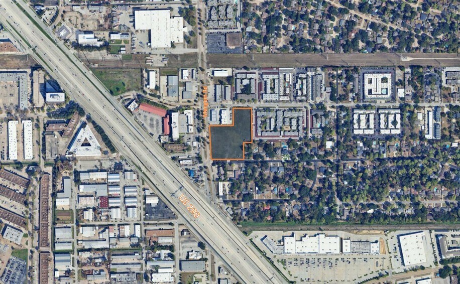 Primary Photo Of 2802 Mangum rd, Houston Land For Sale