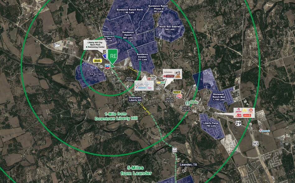 More Photos Of 15050 Texas 29, Liberty Hill Unknown For Lease