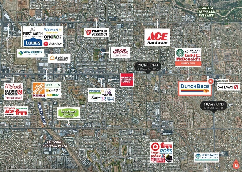 More Photos Of 170 S Houghton Rd, Tucson General Retail For Sale