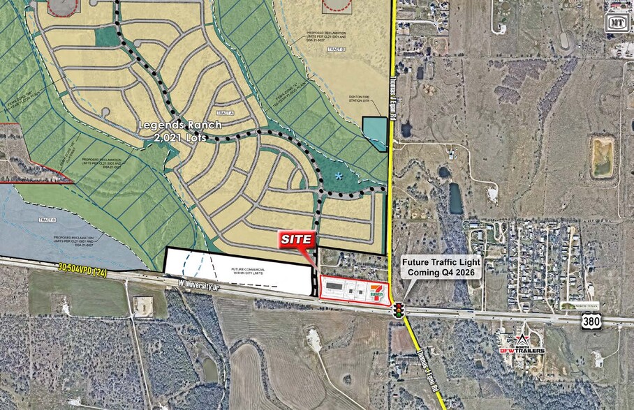 Primary Photo Of NWC Hwy 380 & Thomas J Egan Rd, Krum Land For Sale