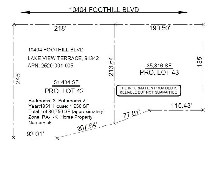 More Photos Of 10404 Foothill Blvd, Sylmar Land For Sale