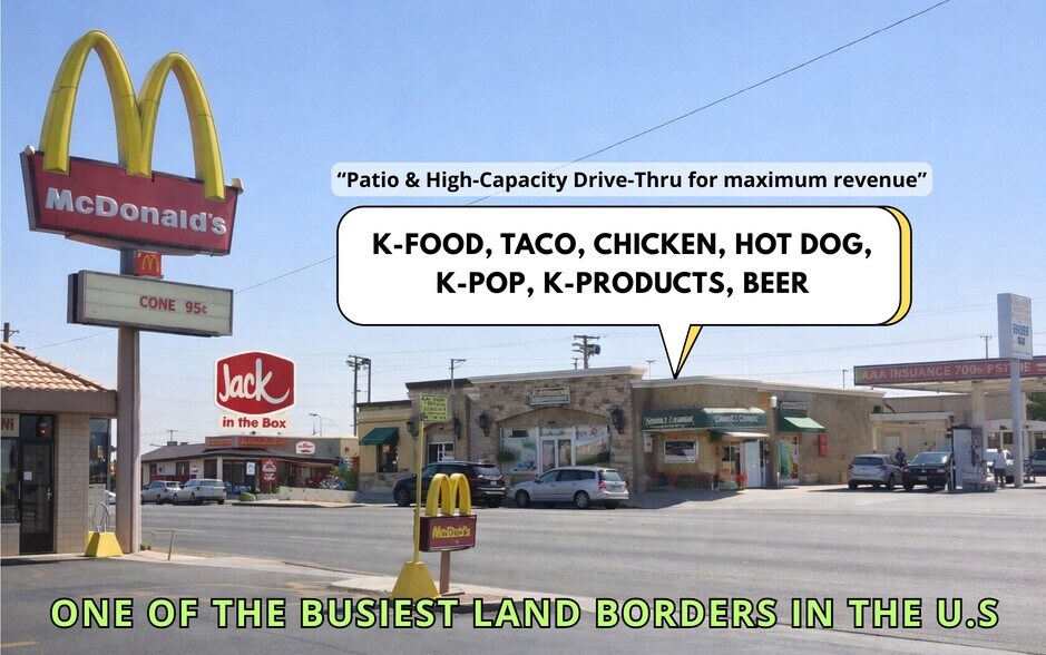 More Photos Of 717-723 S Imperial Ave, Calexico Fast Food For Sale