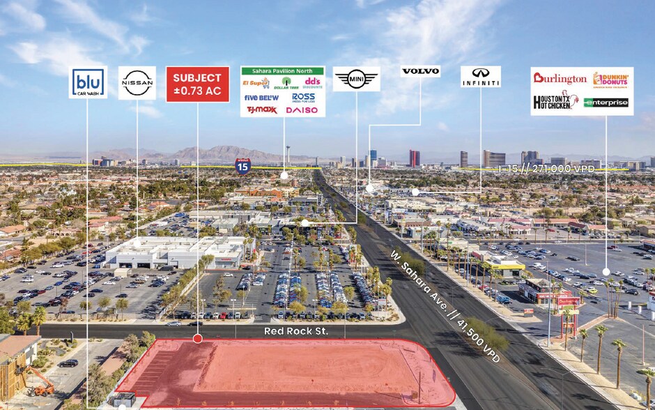 More Photos Of 5950 W Sahara Ave, Las Vegas Land For Lease