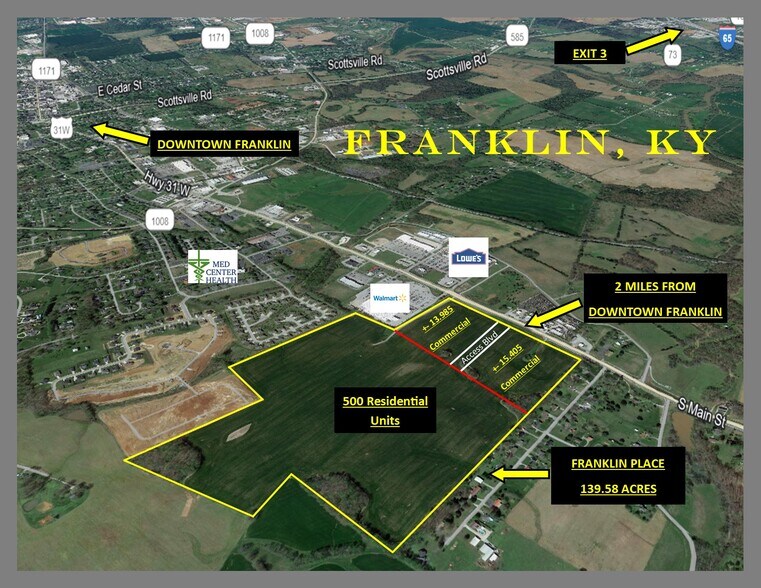 More Photos Of Nashville Rd @ VFW Road, Franklin Land For Sale