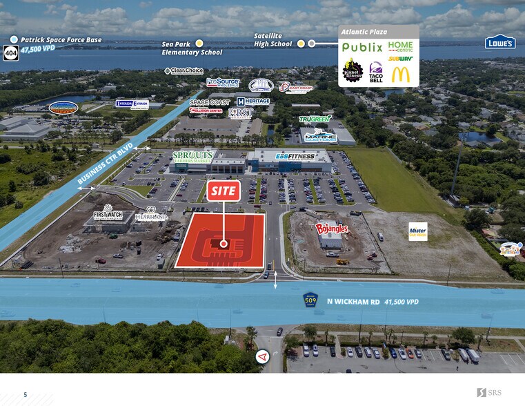 More Photos Of SEC. N. Wickham Road and Business Center Boulevard, Melbourne Bank For Sale