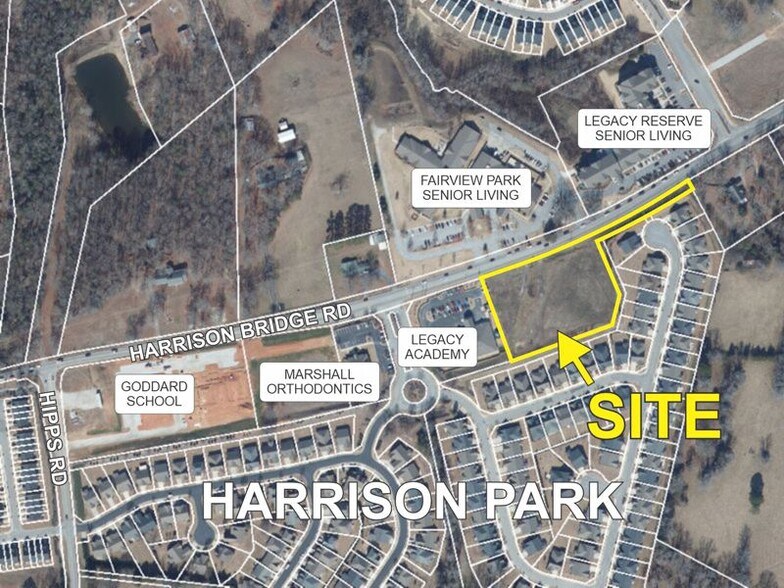 Primary Photo Of Harrison Bridge Rd, Simpsonville Land For Sale