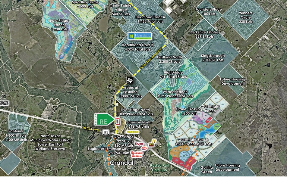 More Photos Of 1469 FM 741, Crandall Land For Lease