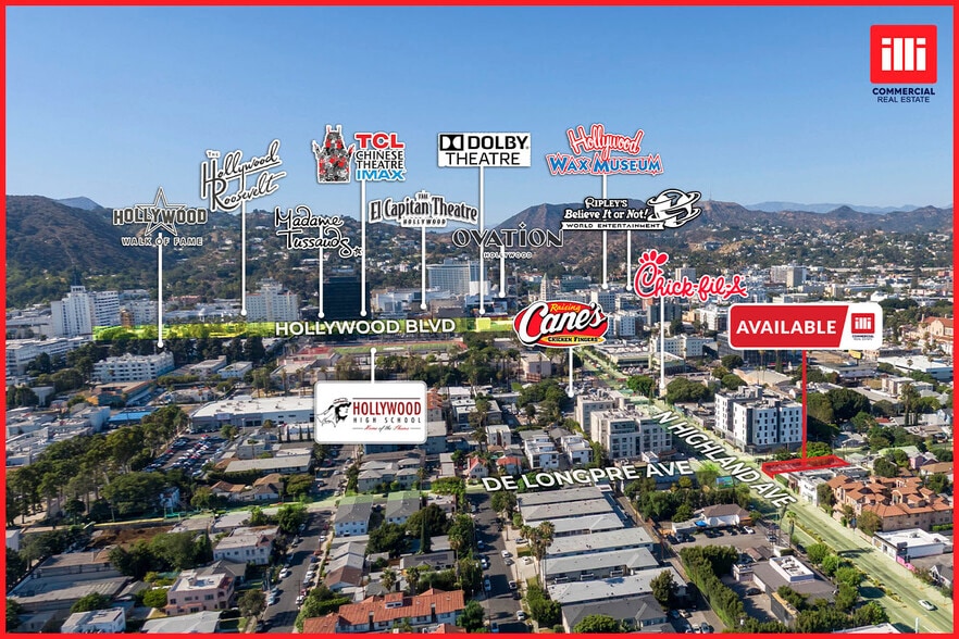 Primary Photo Of 1358 N Highland Ave, Los Angeles Land For Sale