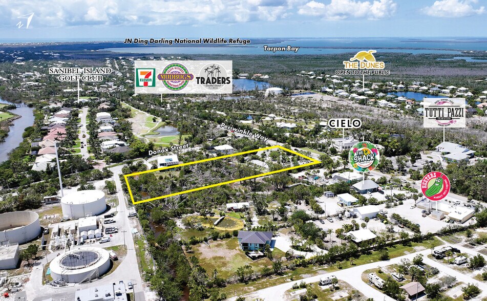 More Photos Of 1223 Periwinkle Way, Sanibel Land For Sale