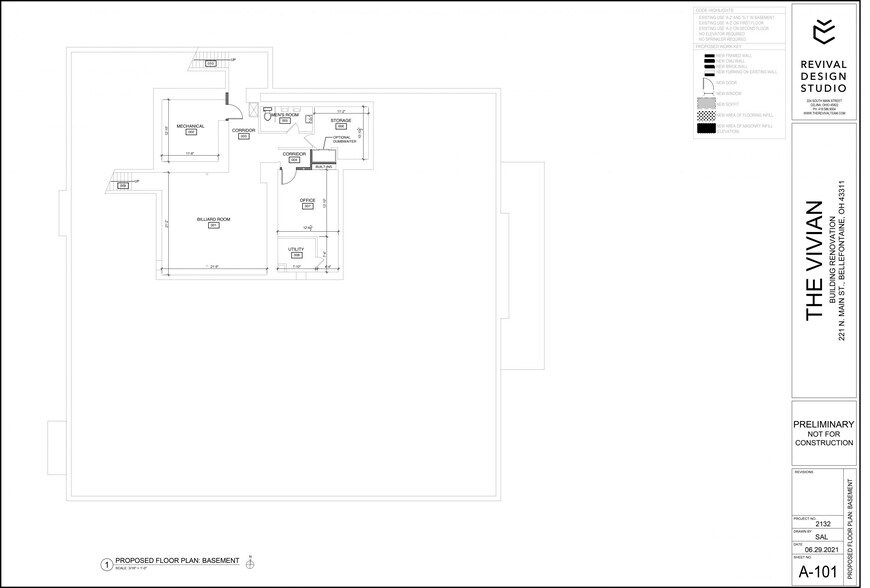 More Photos Of 221 N Main St, Bellefontaine Loft Creative Space For Sale