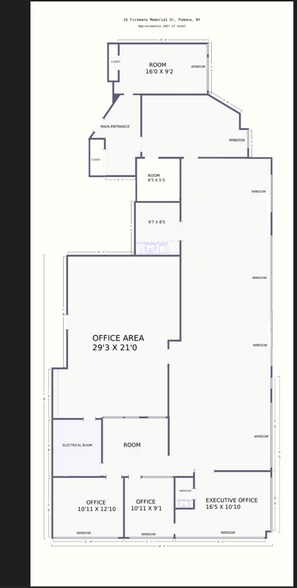 More Photos Of 26 Firemens Memorial Dr, Pomona Office For Lease