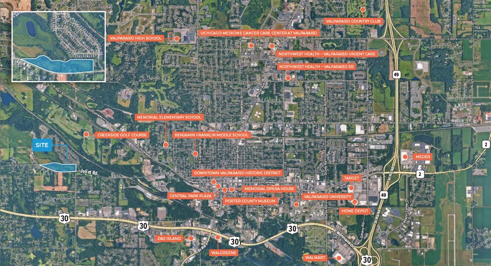 Primary Photo Of 167 Joliet Rd, Valparaiso Land For Sale