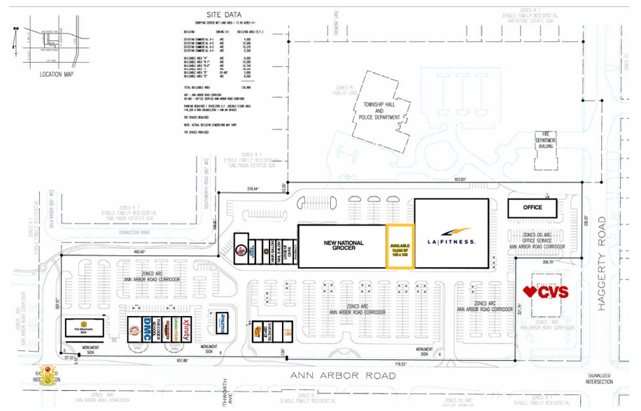 More Photos Of 41128-41496 Ann Arbor Rd E, Plymouth Storefront For Lease