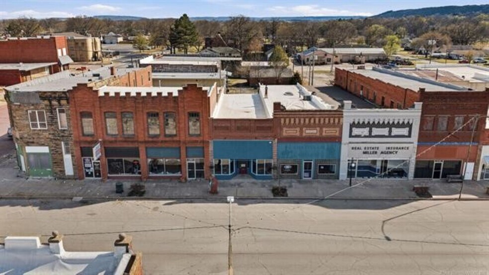 Primary Photo Of 108 W Main St, Hominy Storefront Retail Office For Sale