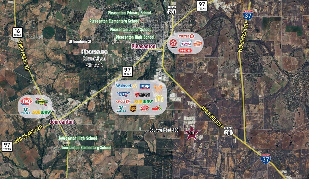 More Photos Of 4792 CR 430, Pleasanton Warehouse For Lease