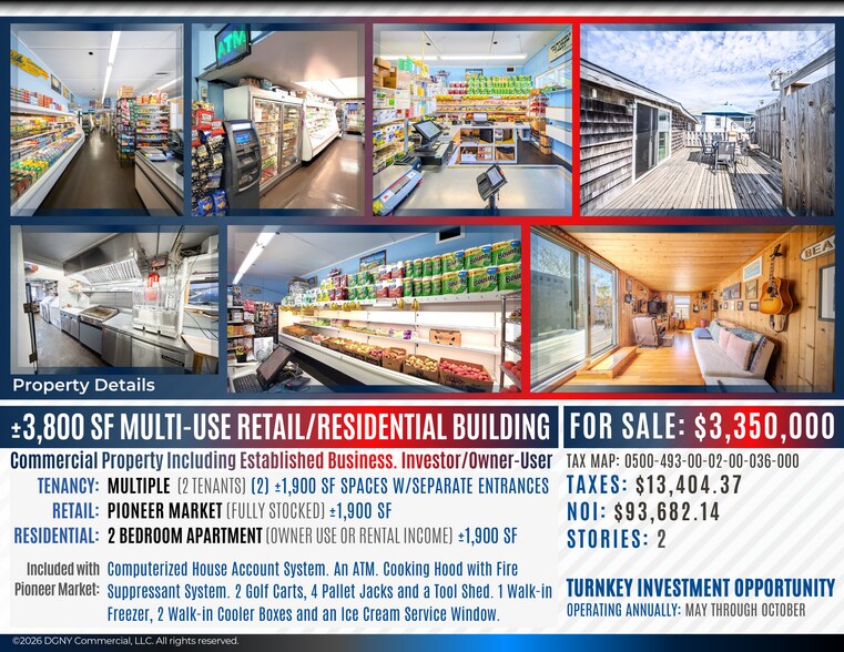 More Photos Of 21 Broadway ave, Fair Harbor Storefront Retail Residential For Sale