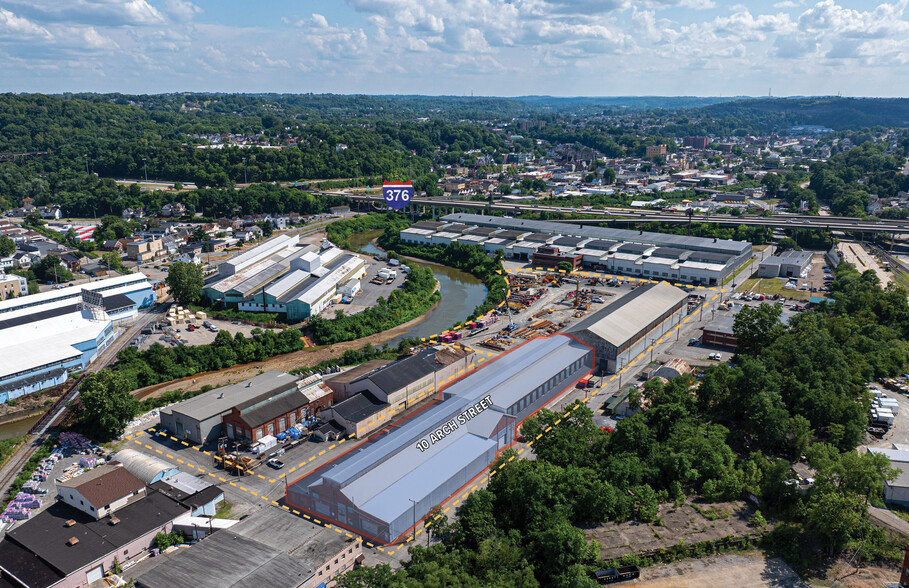 Primary Photo Of 10 Arch St, Carnegie Warehouse For Lease