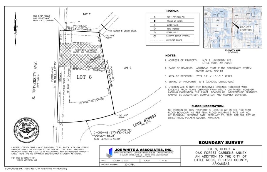 Primary Photo Of 1301 University Ave, Little Rock Land For Sale