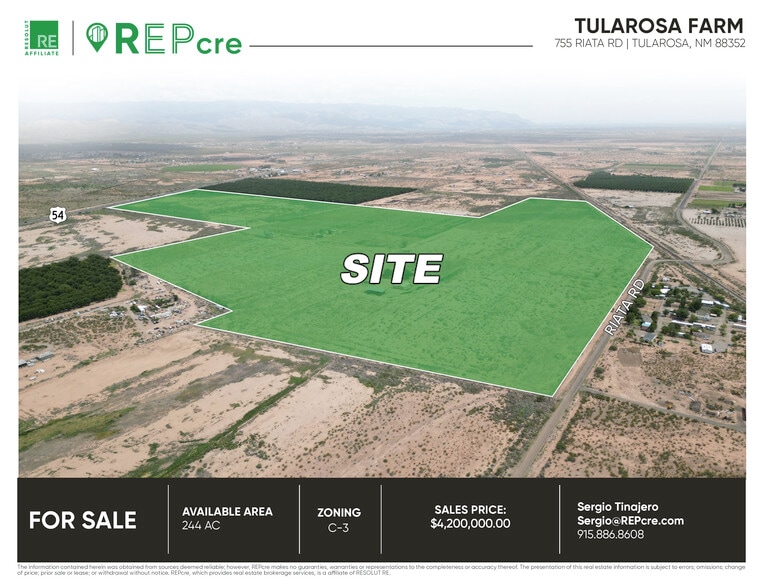 Primary Photo Of 755 Riata Rd, Tularosa Land For Sale